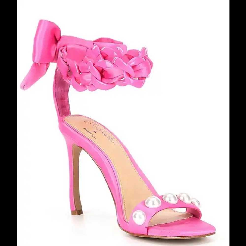 Gianni Bini Barbie pink high heels